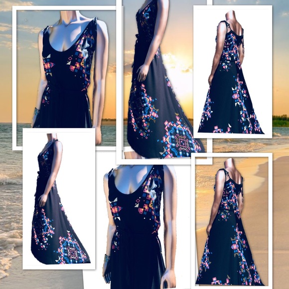 French Connection Maxi Tribal Abstract Print - Picture 4 of 8